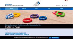 Desktop Screenshot of paulat.de